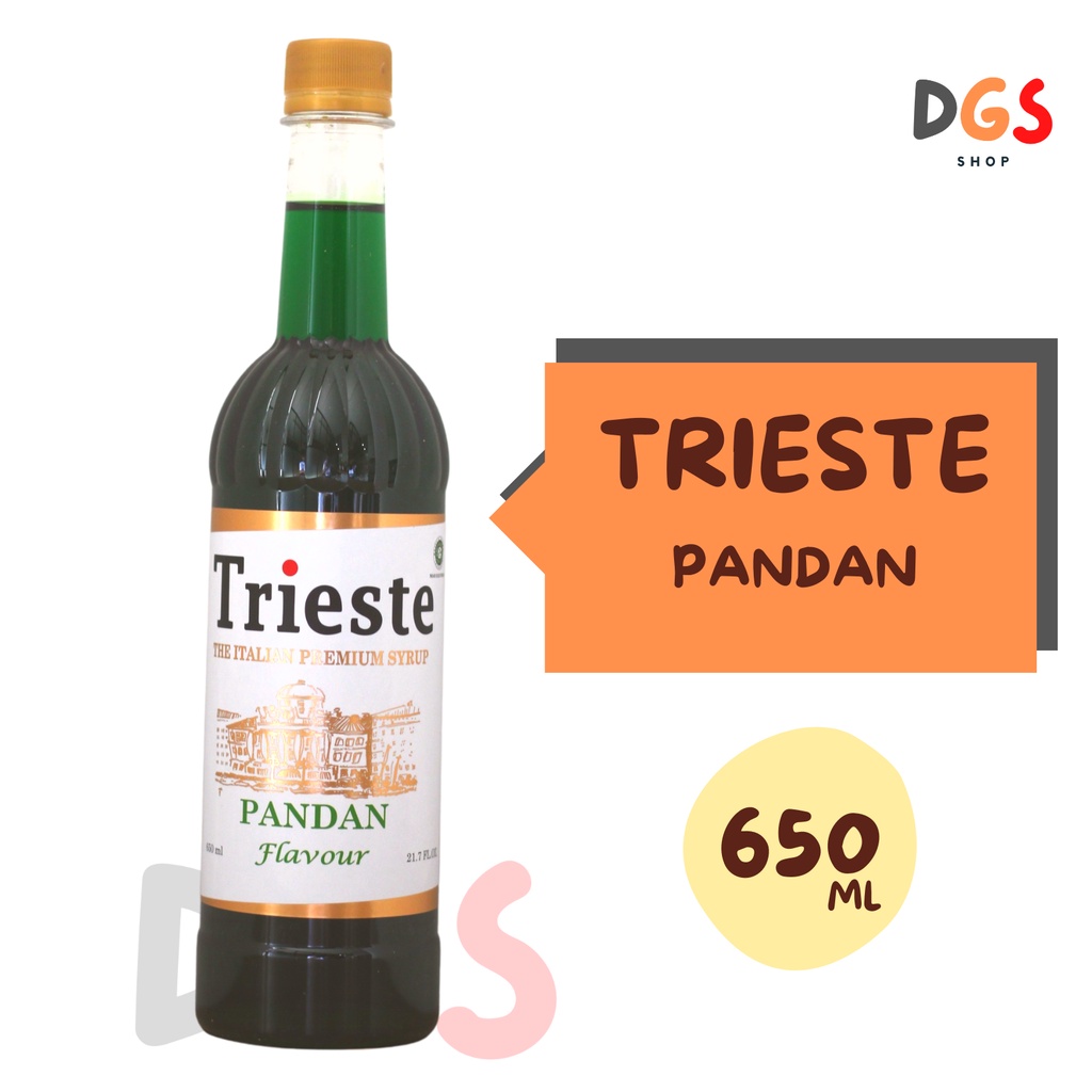 

Syrup Trieste Pandan - Sirup Rasa Pandan - 650 ml