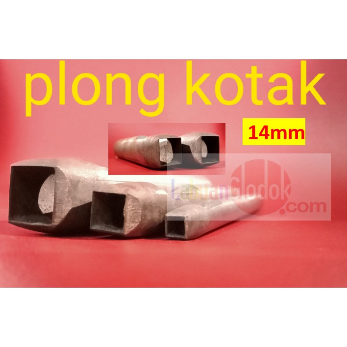 

Plong Kulit bentuk Kotak 14mm/Plong Kotak /Pembolong Kotak 14mm