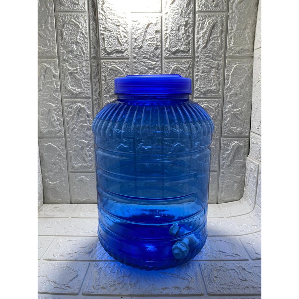 Galon + Keran Ukuran 10 Liter Double Seal + Ember Cuci Tangan - Galon Cuci Tangan MEGA STORE