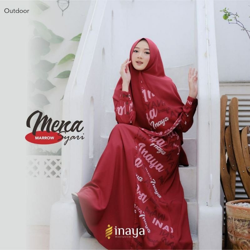 Gamis Mena syar'i by Inaya