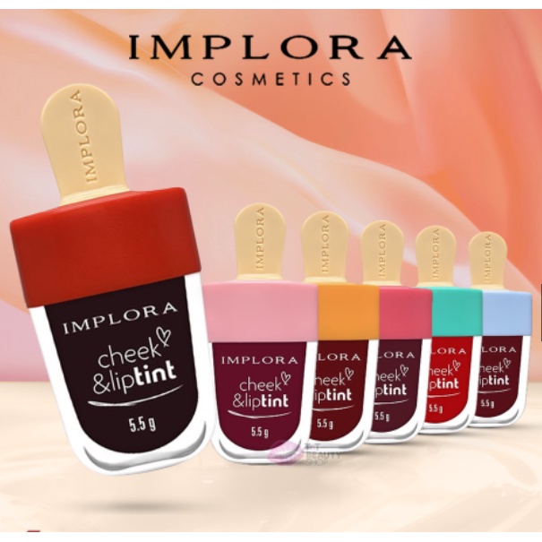 Implora Cheek and Lip tint &amp; Jelly Tint ( Liptint JellyTint Implora )