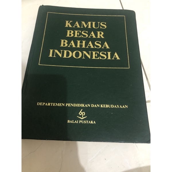 

kamus besar bahasa indonesia
