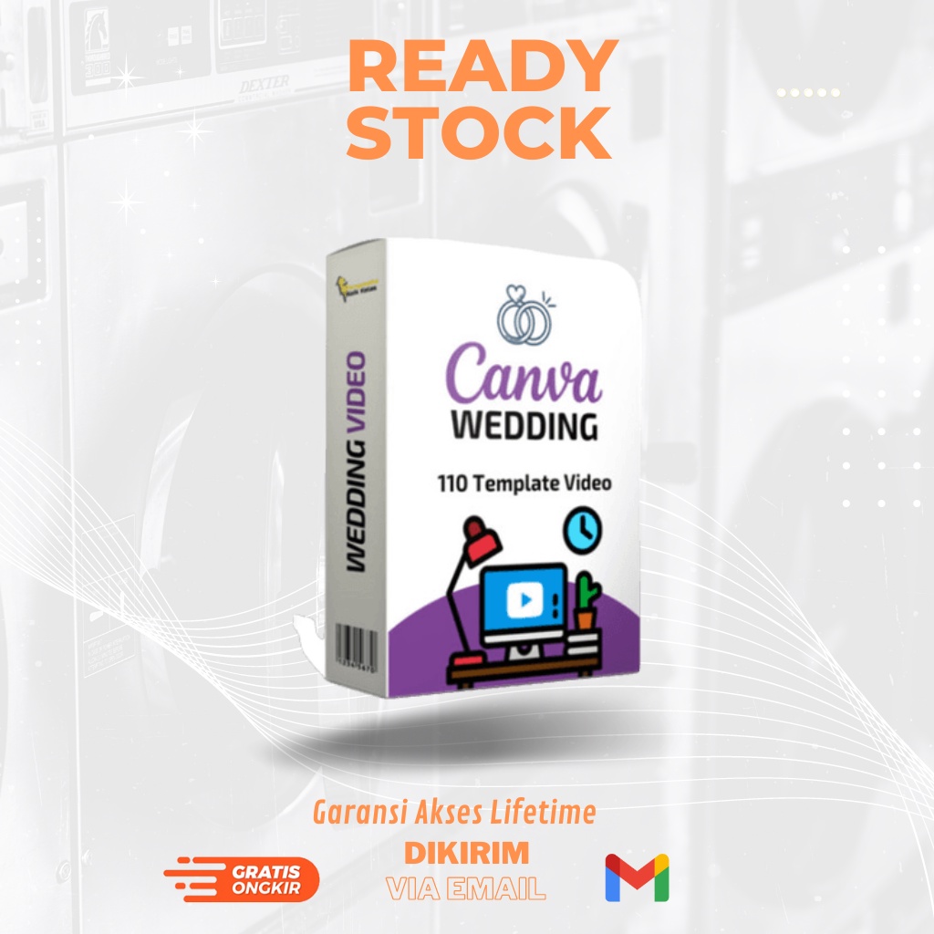 CANVA WEDDING 110 Video Ready Edit Templates