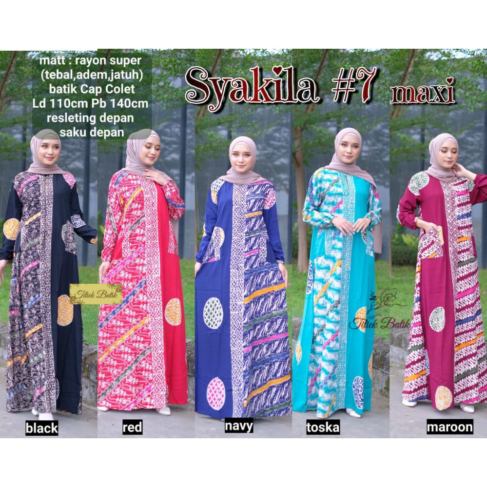 Gamis rayon syakilla #7