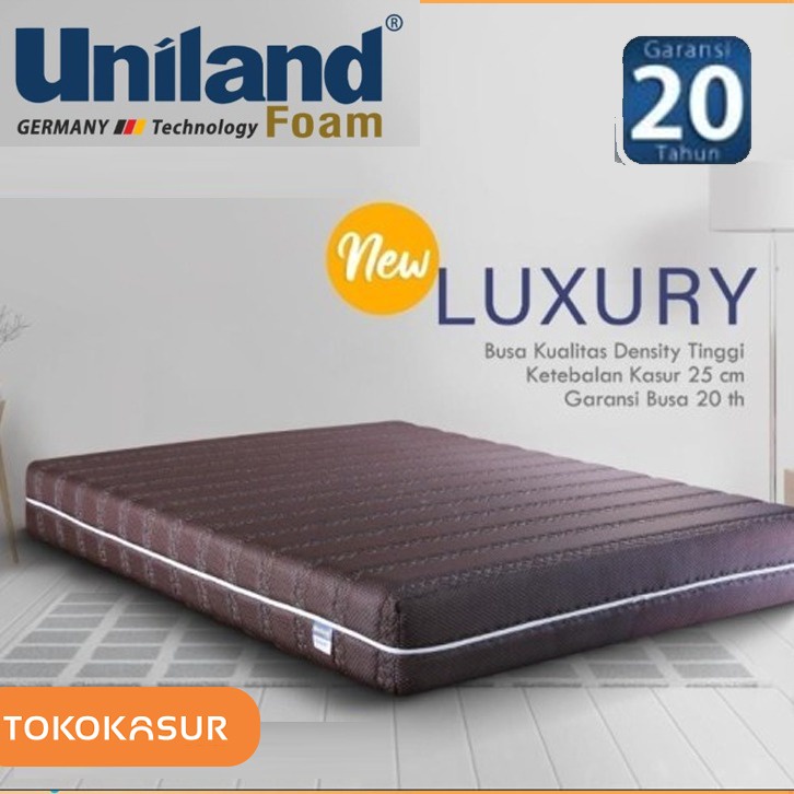 kasur busa uniland seris luxury tebal 25cm