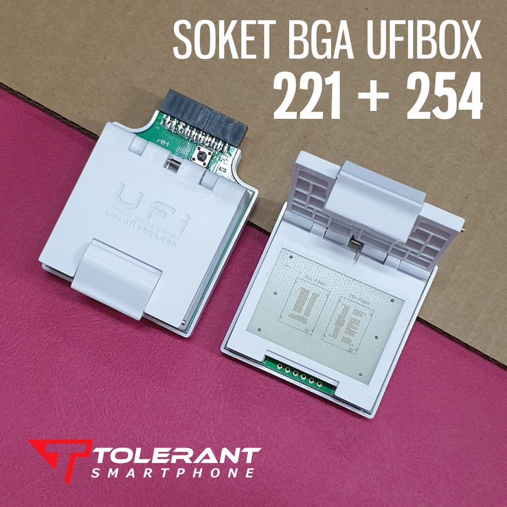 Soket BGA Ufibox 221 / 254 Original by UFI BOX - Alat Service HP