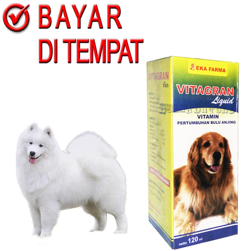 VITAGRAN VITAMIN BULU RONTOK ANJING PENUMBUH BULU PUPPY