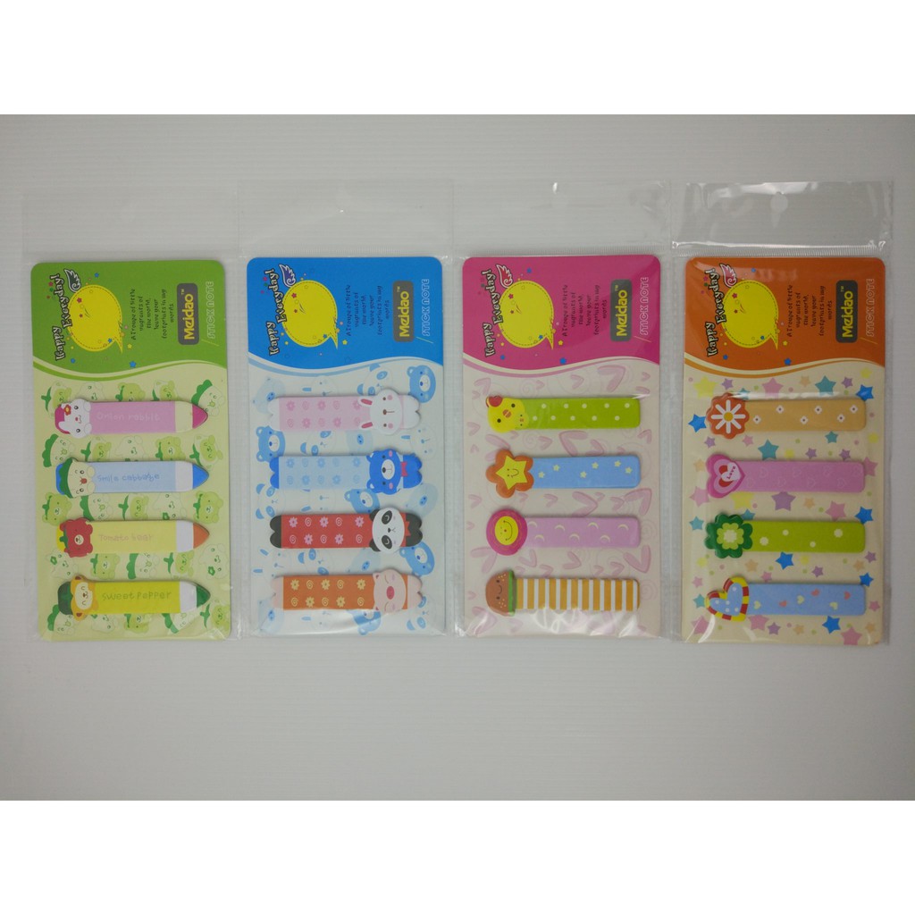 

STN001-004 STICK NOTE ANIMAL