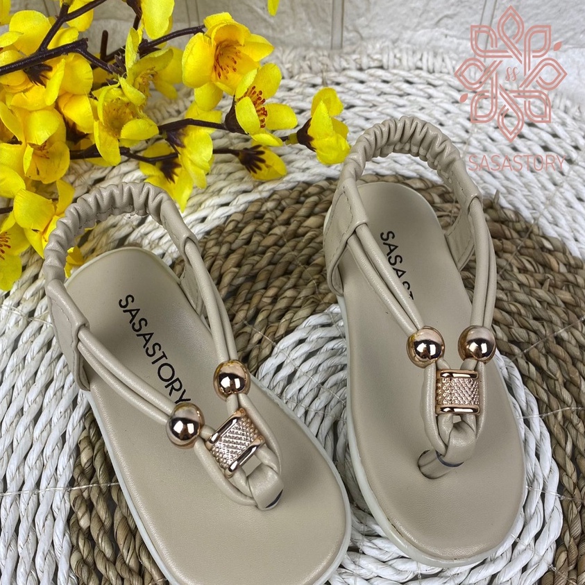 [TAMAN SEPATUKU] SEPATU TRENDY MURAH SANDAL COUPLE IBU DAN ANAK JEPIT KAX05