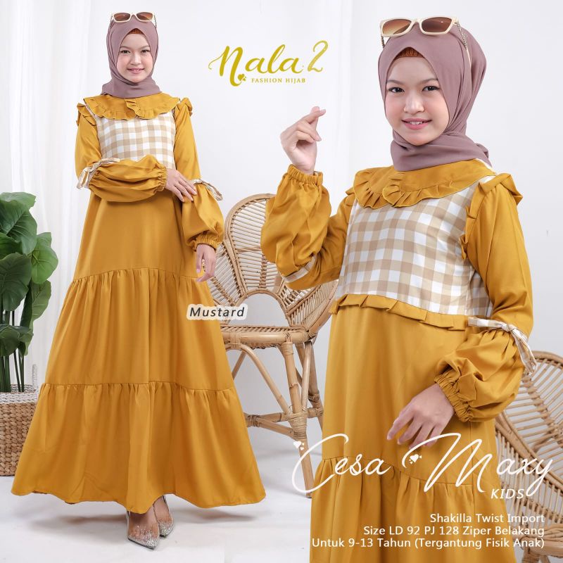 Cesa Maxy Kids by ORI Nala fashion hijab