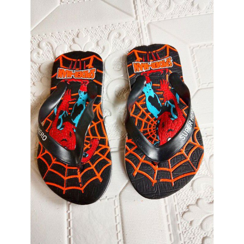 Sandal Jepit Anak Karakter Super Hero