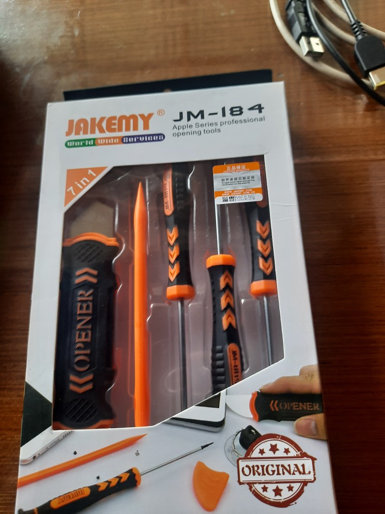 Jakemy Obeng Set Repair Toolkit Mobile Apple Phone Diy Screwdriver Set Jm-i84