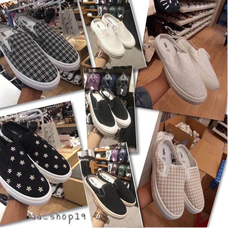 SNEAKERS MULE RUBI- MILLER & POPPY SLIP ON MULE RUBI "SLH.10Jn22υ"