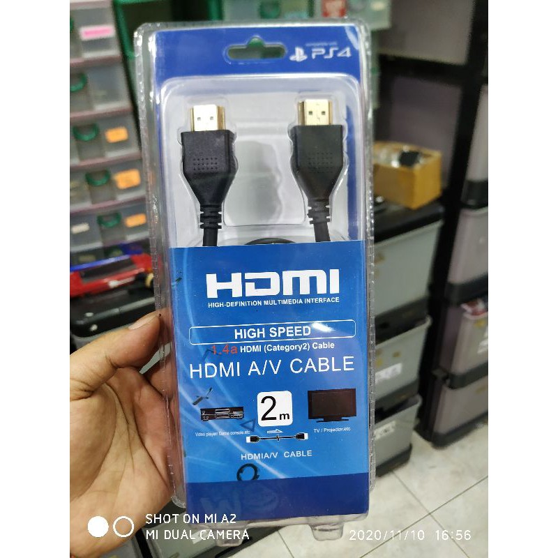 Kabel HDMI SONY PS4 Pack 2M High Speed Support PS3 Xbox