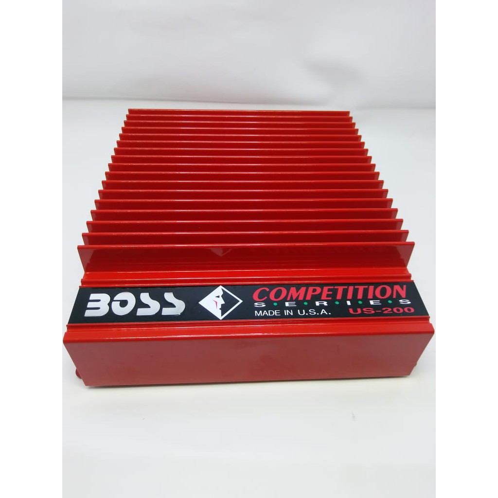 POWER AMPLIFIER MOBIL 2 CHANNEL BOSS AUDIO US-200 MADE IN USA