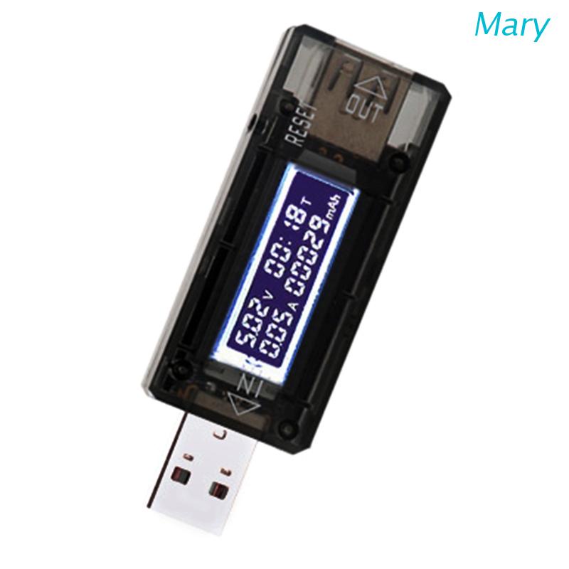 Mary Voltmeter Ammeter Digital DC 4-30V 0-3A Dengan Layar LCD