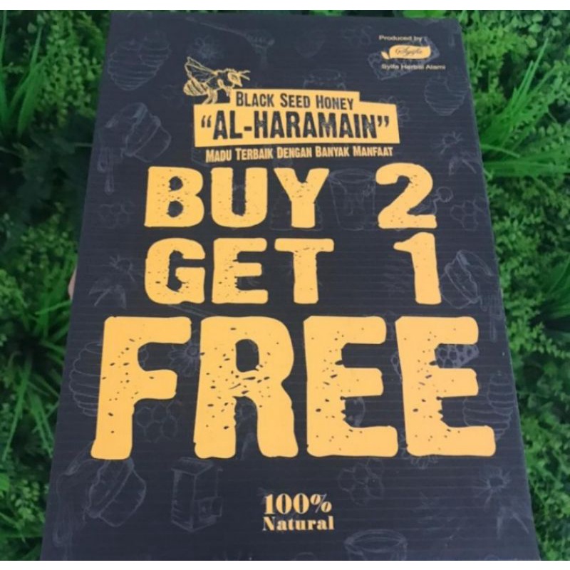 

Black Seed Honey Al Haramain 500 Gram + 500 Gram Free 250 Gram
