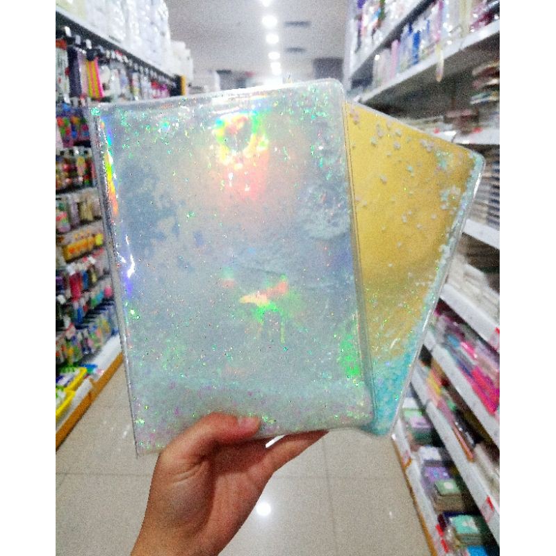 

[TERBARU] Notebook Hologram Glitter Note Book Buku Tulis Aesthetic