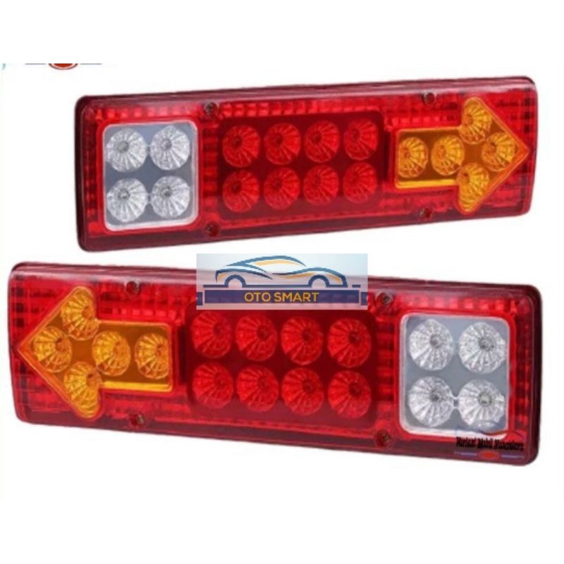 Lampu Indikator Mundur Belakang Mobil box Pick Up L 300 dll StopLamp Universal LED 12 VOLT Trailer Caravan Van