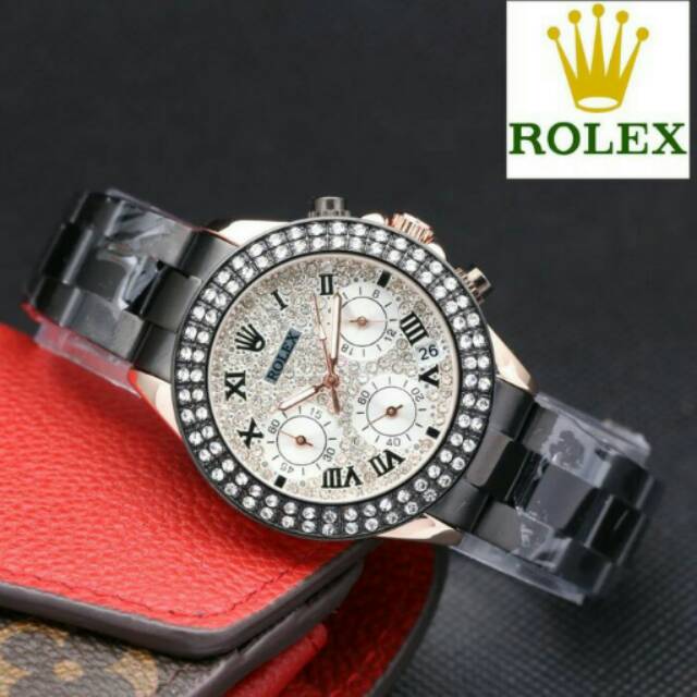 JAM TANGAN ROLEX WANITA DAYTONA DIAMOND