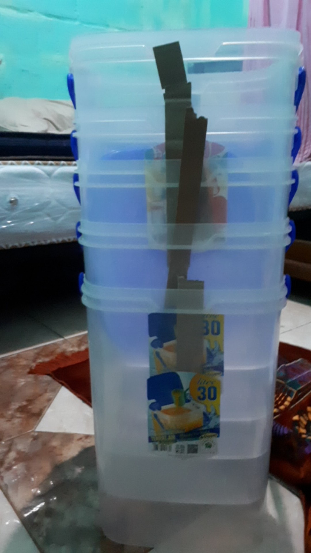 Toples Abella 30 Liter Green Leaf 0167 / Toples Minuman Jinjing 30l