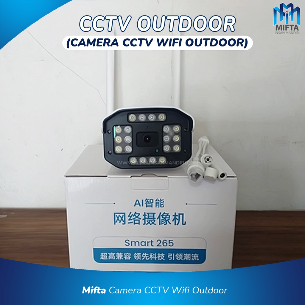 CCTV OUTDOOR / KAMERA CCTV / IP CAMERA CCTV WIFI OUTDOOR / CCTV WIFI