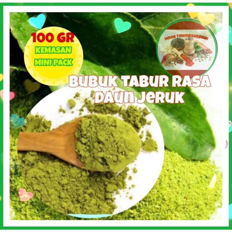 

Bumbu Tabur Rasa Daun Jeruk Purut