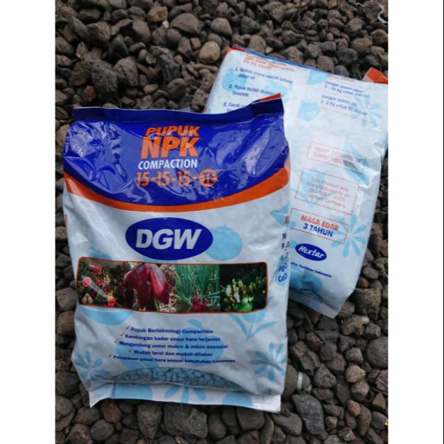 Pupuk NPK Compaction DGW 1kg Shopee Indonesia Pupuk NPK Compaction DGW 1kg Shopee Indonesia