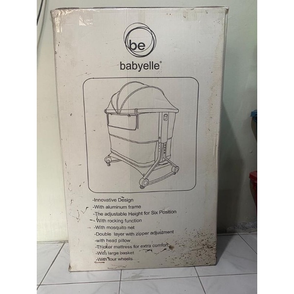 PRELOVED BOX BAYI BABYELLE CLOUD BEDSIDE 909/BOX TIDUR BAYI