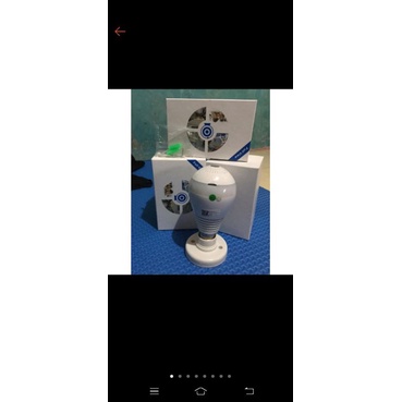 Bisa cod Kamera CCTV IP Camera V380 BOHLAM LAMPU 360 View Wifi Wireless / CCTV Bola Lam