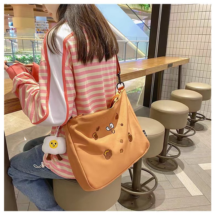 pink mall-Tas nylon Selempang Cute Motif TAS TOTE BAG WANITA / TOTE BAG WANITA / TOTE BAG MURAH