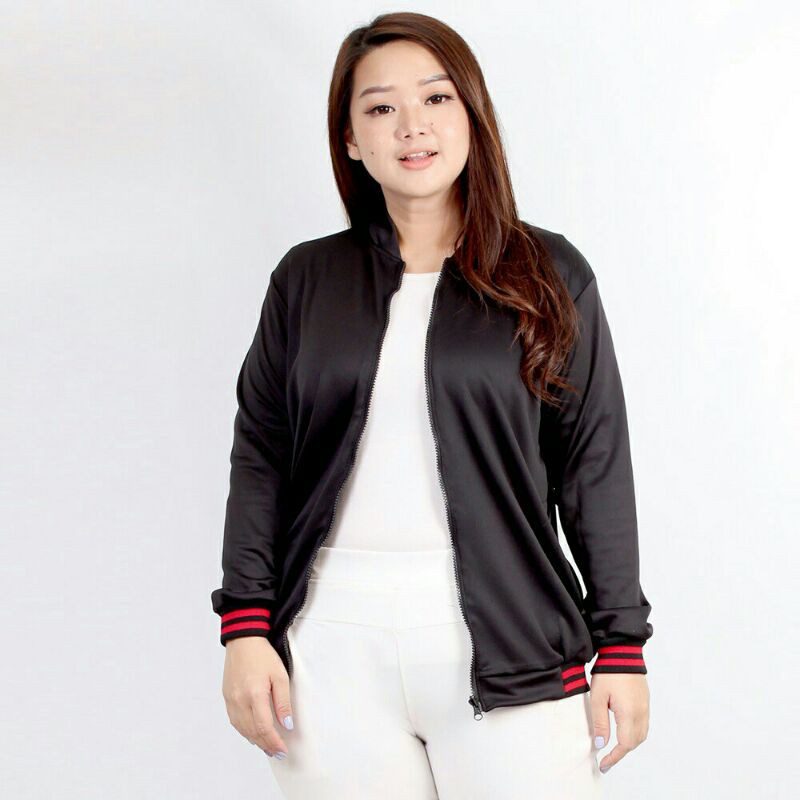 Jaket Jumbo Wanita LD 130/ jaket murah/ jaket bigsize/jaket