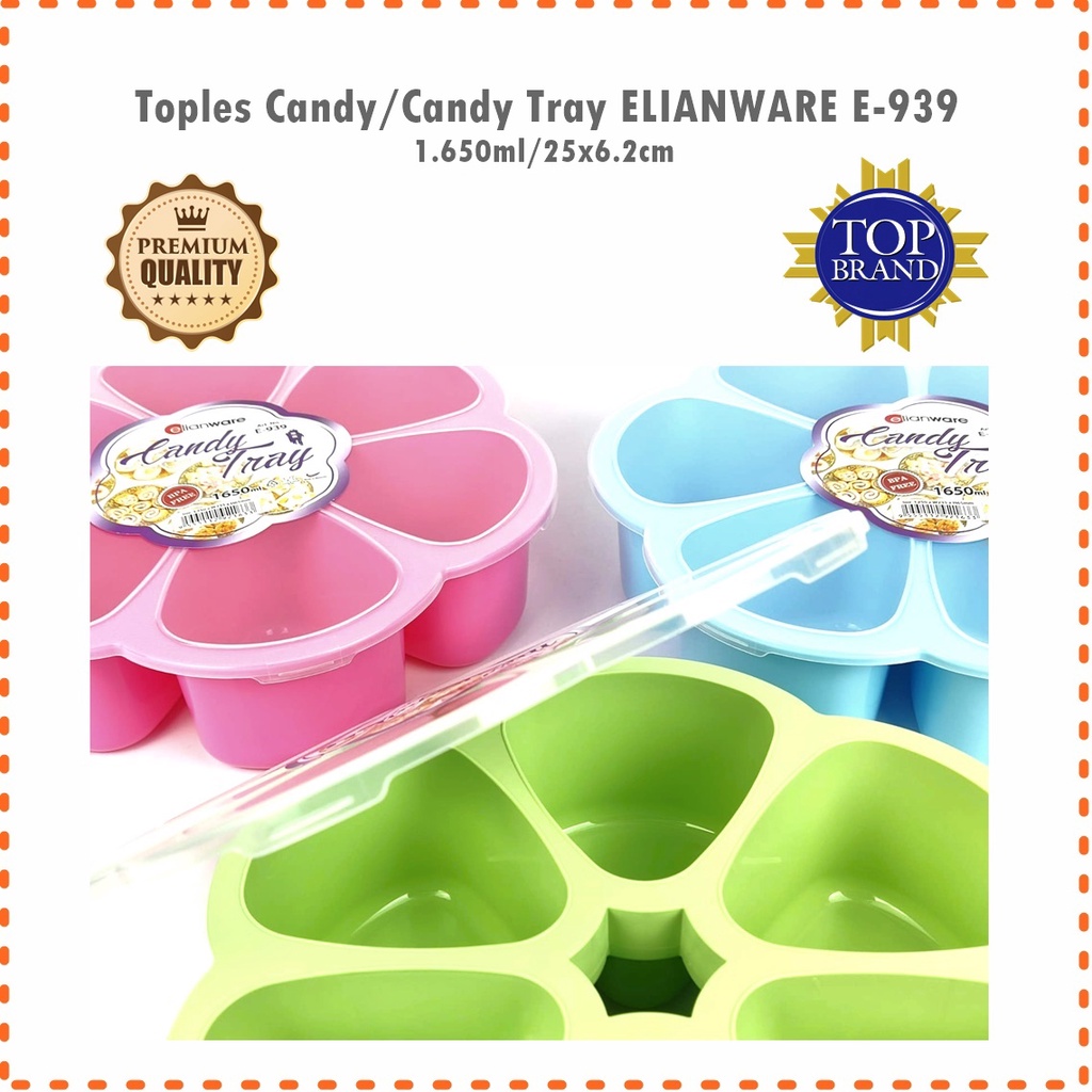 Candy Tray/Toples Candy Sekat ELIANWARE E-939