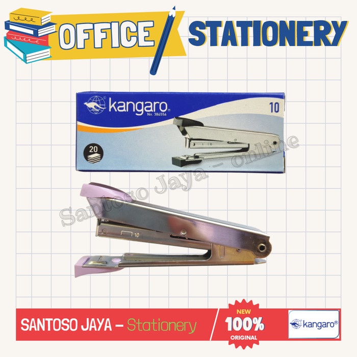 

Stapler KANGARO 10 - Stepler No.10 - Jepretan Staples KANGARO 10