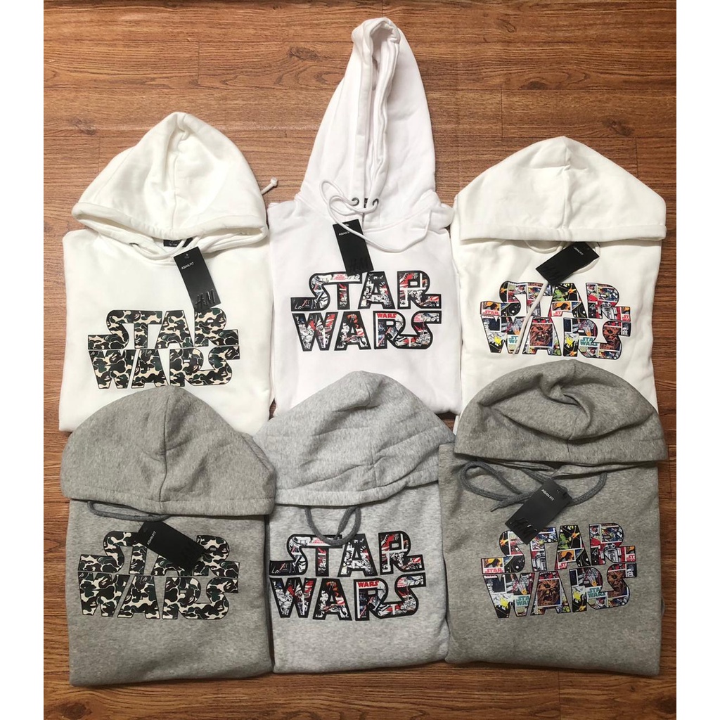 HOODIE SWEATER PULLOVER STARWARS COMIC CAMO ABATHING APE  H&amp;M HNM HM| PULL AND BEAR | PULL &amp; BEAR