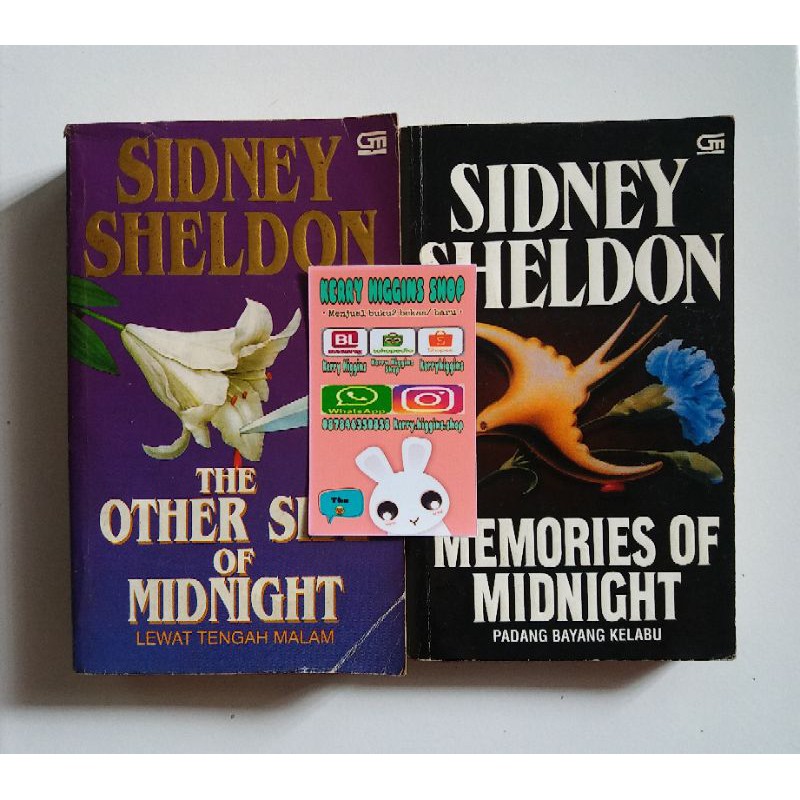 Set Lewat Tengah Malam & Padang Bayang Kelabu - Sidney Sheldon (2 buku)