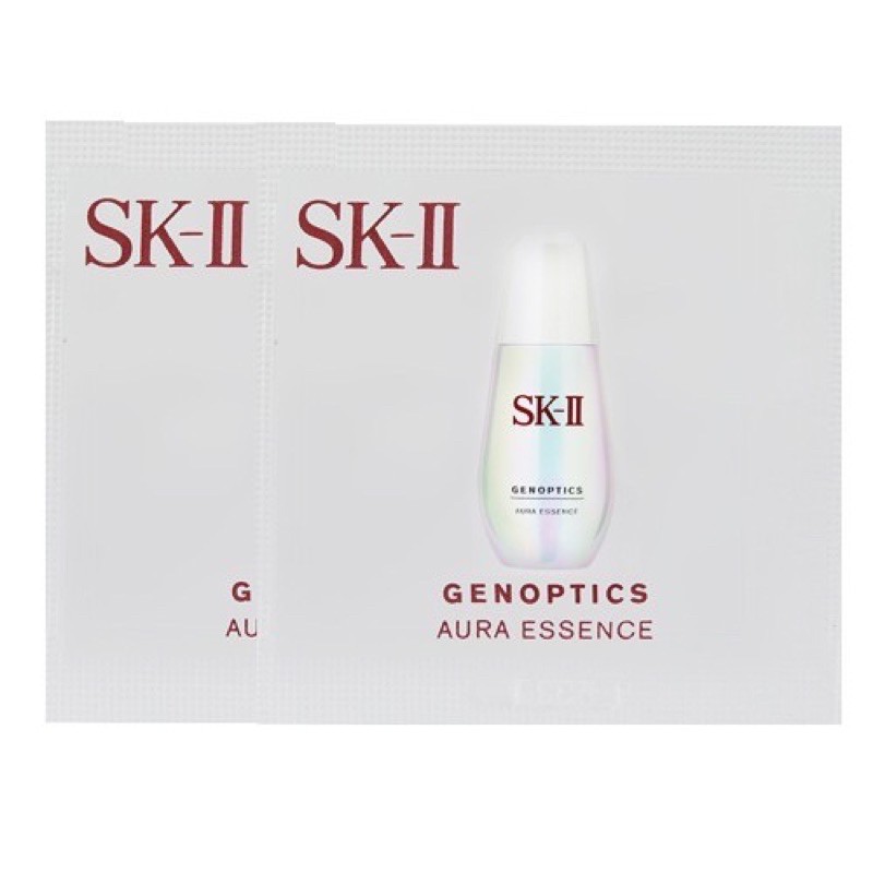 SK II  Genoptics Aura Essence 0.7ml (sachet) / Ultraura Essence sachet 3ml