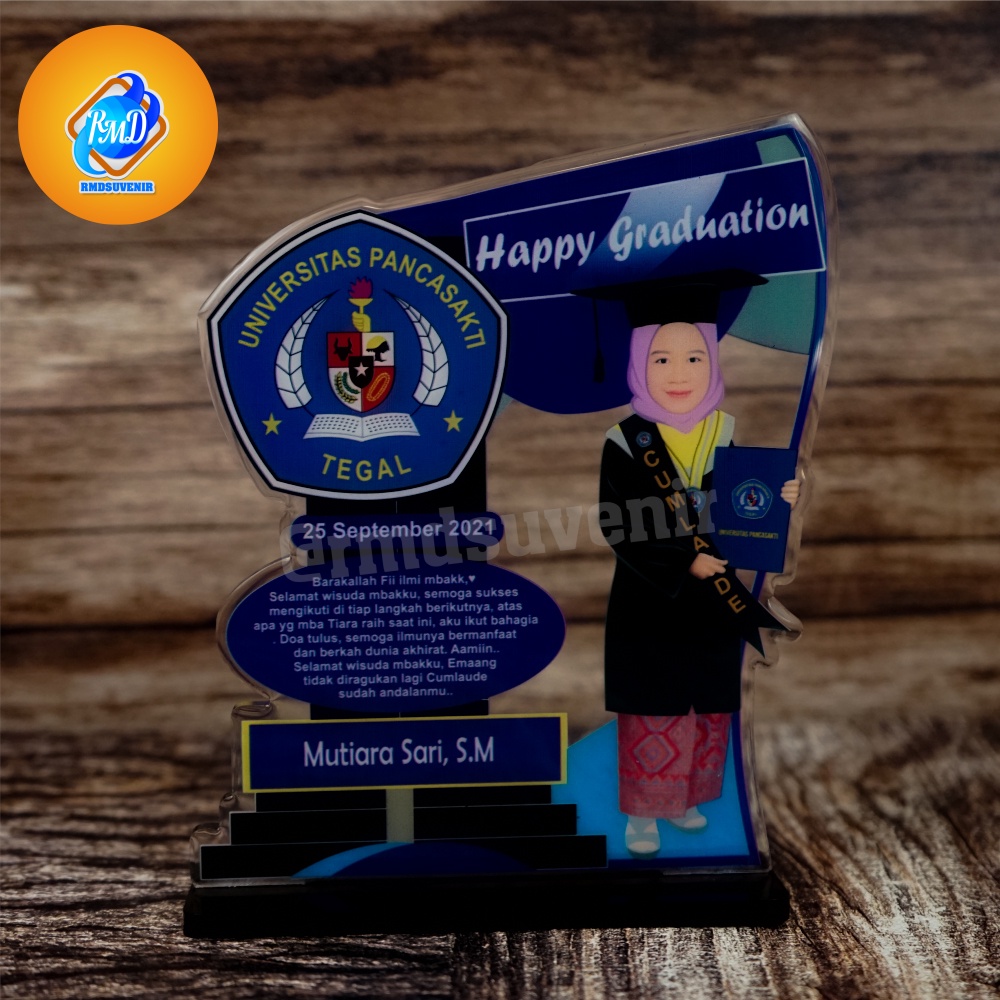 KADO WISUDA CUSTOM COD | PLAKAT WISUDA AKRILIK | PLAKAT AKRILIK