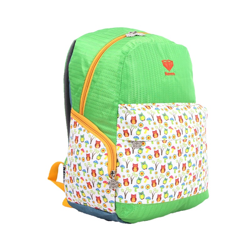 [KLIKTAS] Tas Ransel Sekolah Perempuan Printing Raven 710082 Backpack Pelajar Kuliah