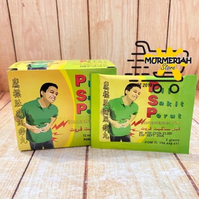 PSP Pil Sakit Perut PERSACHET - Obat Mual Muntah, Sakit Perut Cap Lang