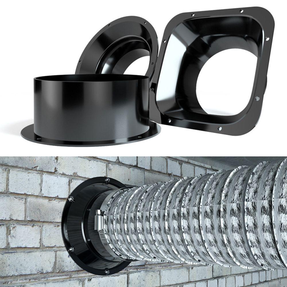TOP Pipa Flange Seat Two-way Vent Hardware Konektor Selang Perbaikan Rumah Foil Sambungan Cabang Knalpot
