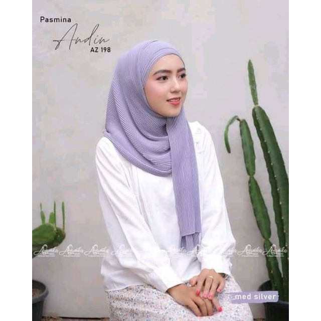 HIJAB AZAMKA || PASMINA ANDIN || PASMINA PLISKET