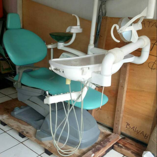 Dental unit second hayasi lengkap / kursi dokter gigi
