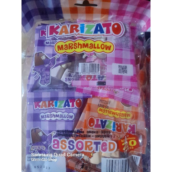 Marshmallow Karizato pak isi 20 pcs