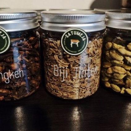 SATUMEJA - [Part 1] Herbs Spices Rempah Bumbu ASLI 100% Bubuk Kering Halus Masak Dapur Instan