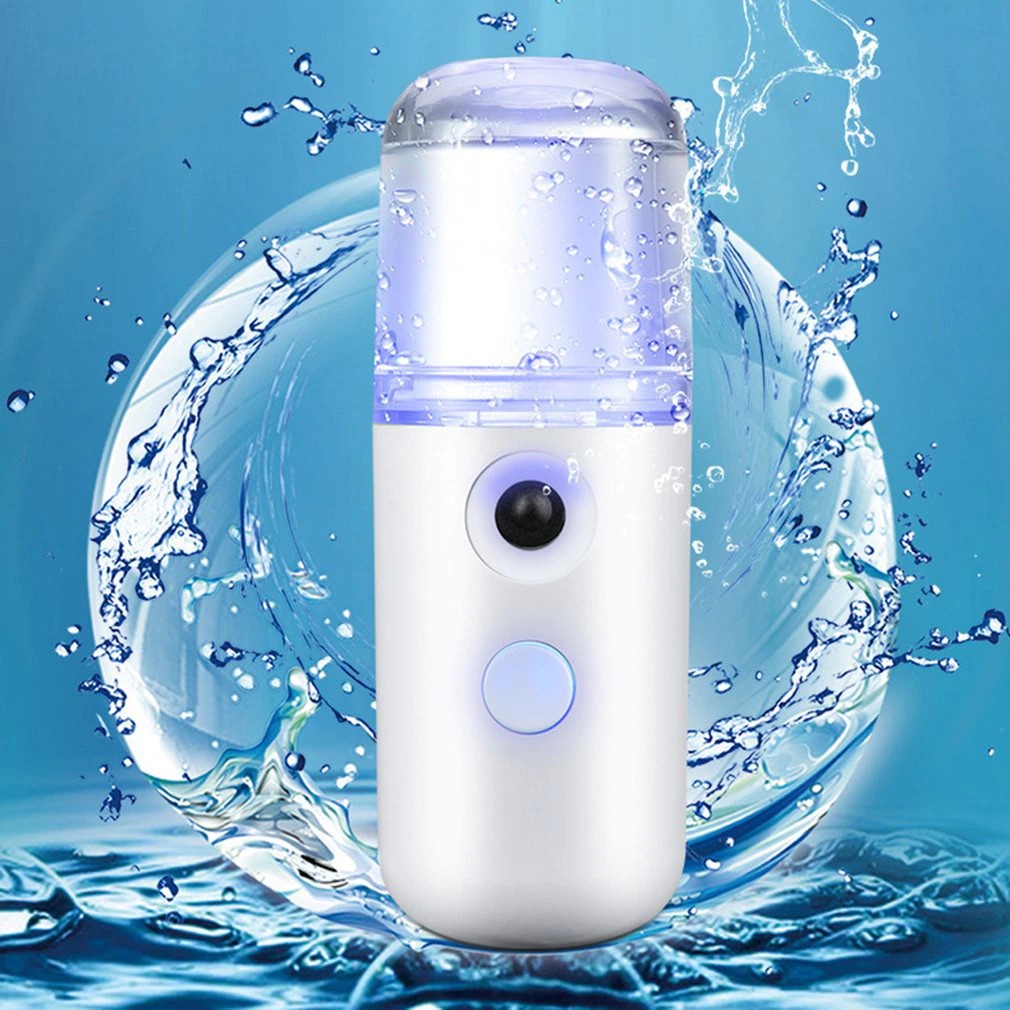Mist Sprayer Mini Nano Spray Portable USB Perawatan Wajah Alat Pelembab Wajah Handy Mist Spray Air