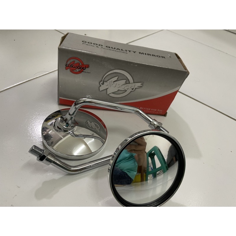 spion bulat pendek kaca cembung spion model vespa mini cembung