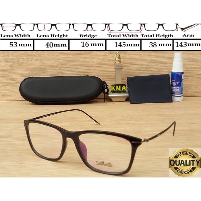 SALE AR 1217 frame silhouette / frame minus / kacamata minus / frame ORI