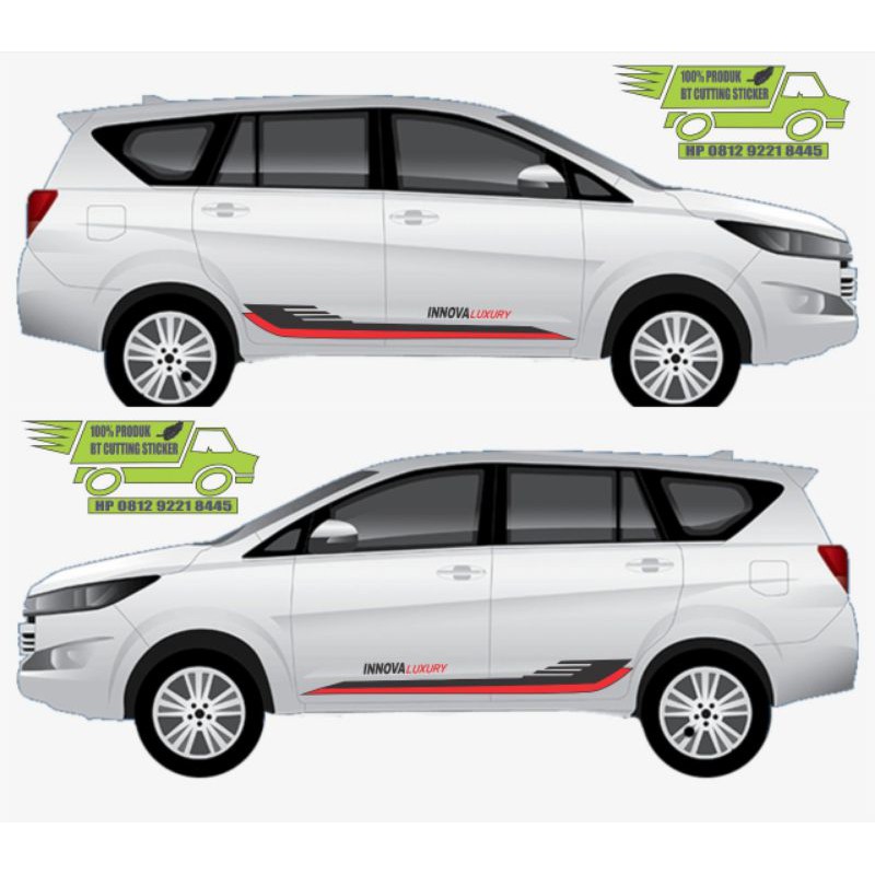 BT Sticker mobil toyota innova luxury sticker mobil innova toyota innova sticker list toyota innova