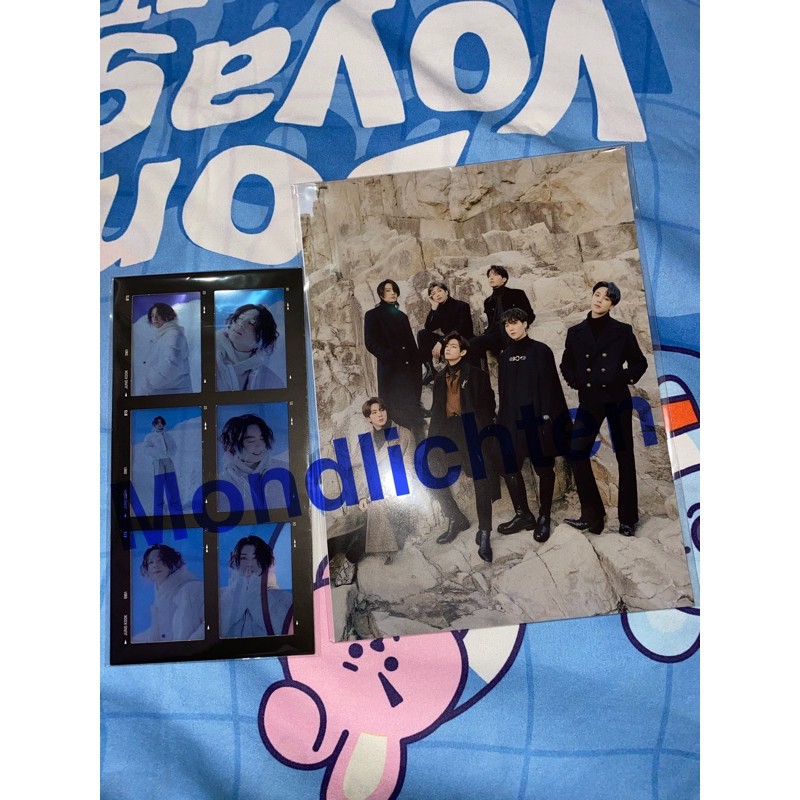 BTS WINTER PACKAGE 2021 6 CUT FILM JUNGKOOK dan MINI POSTER
